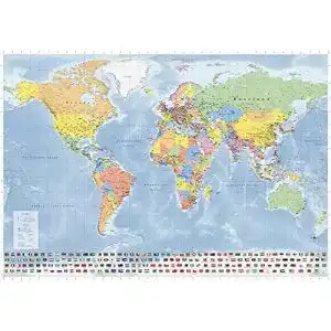 Weltkarte geometro laender der erde xxl grossformat