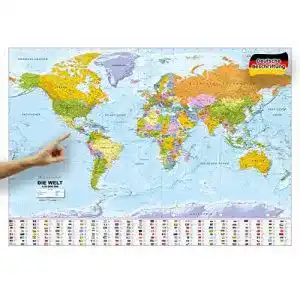 Weltkarte orbit globes maps xxl top aktuell 2025 deutsch