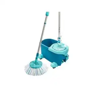 Wischmopp leifheit set clean twist disc mop ergo 2 0 rollwagen