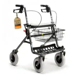 Wohnungsrollator fabacare rollator mit vollausstattung gehhilfe