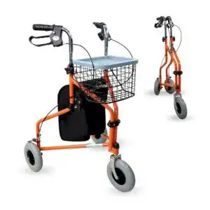 Wohnungsrollator mobiclinic modell caleta rollator gehwagen