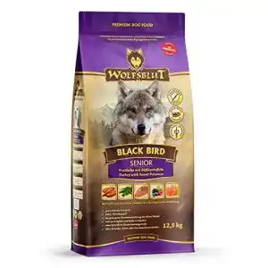 Wolfsblut hundefutter wolfsblut black bird senior 125 kg