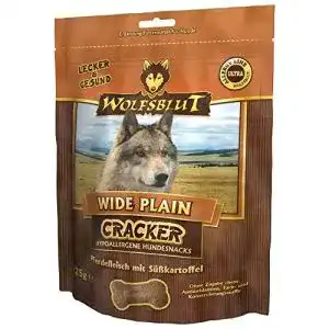 Wolfsblut hundefutter wolfsblut wide plain cracker 225 g pferd