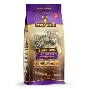 Wolfsblut trockenfutter wolfsblut black bird puppy large breed