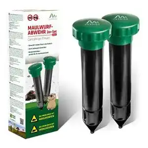 Wuehlmausvertreiber gardigo maulwurf vertreiber basic 2er set