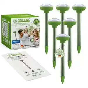 Wuehlmausvertreiber isotronic 6x solar maulwurfschreck