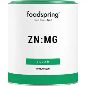 Zink magnesium foodspring znmg kapseln 100 stueck vegan