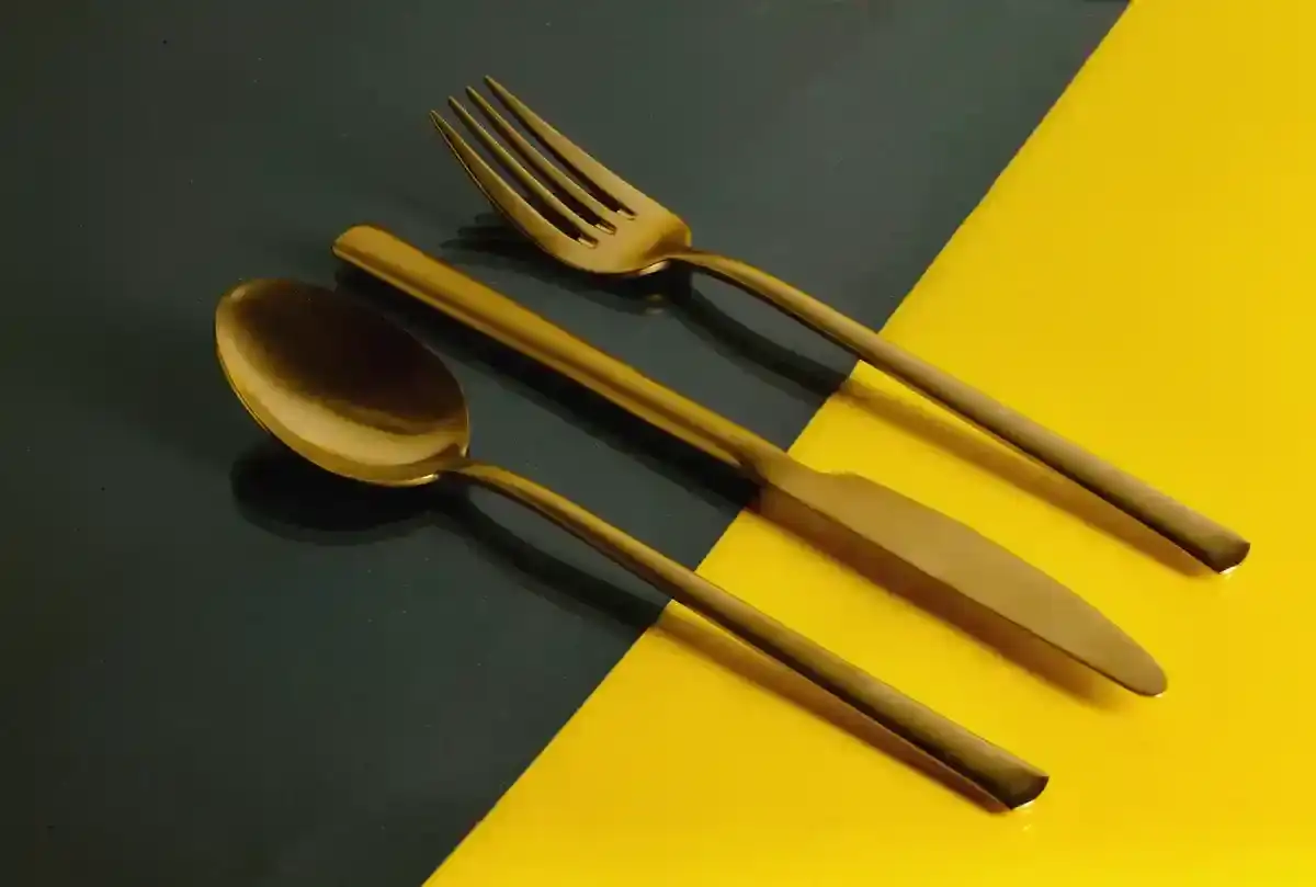 Besteck gold - Besteck gold