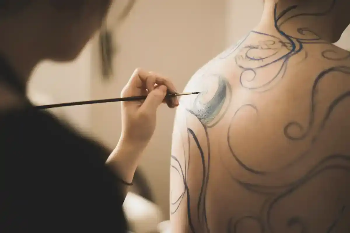 Bodypainting-Farbe - Bodypainting Farbe 2