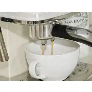 Kleine Siebträgermaschine