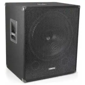 1000 watt subwoofer vonyx swa18 pa subwoofer aktiv stabil