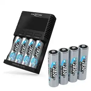18650 akku ansmann powerline 4 ultra akku ladegeraet