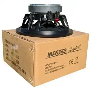 20 cm subwoofer master audio 1 pa08 8 tieftoener