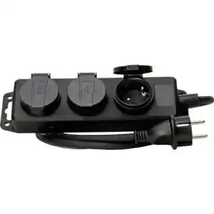 3 fach steckdosenleiste kopp 3 fach feuchtraum