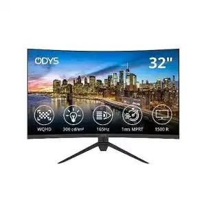 32 zoll curved monitor odys xp32 80cm 32 wqhd curved
