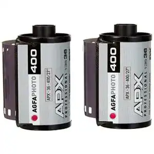 35mm film agfaphoto apx 400 135 36 negativfim s w 2er pack