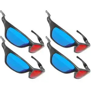 3d brille ganzoo 3d brille mit anaglyphen technologie fuer filme