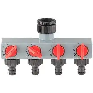 4 wege verteiler aqualin regulierbarer 4 wege wasserverteiler