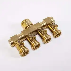 4 wege verteiler upp wasserverteiler 4 wege fuer 1 2 3 4