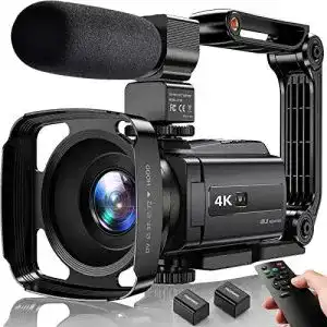 4k camcorder wsryxxsc 4k videokamera camcorder 48mp