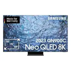 8k fernseher samsung neo qled 8k qn900c 85 zoll fernseher