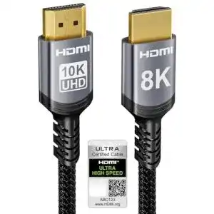 8k hdmi kabel sniokco 10k 8k hdmi 2 1 kabel 2 meter