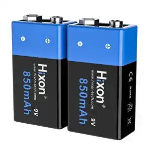 9v akku hixon 9v block batterien wiederaufladbare li ion akku