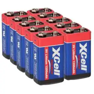 9v lithium batterie wsb batterie akkuman de 10er set 9v block