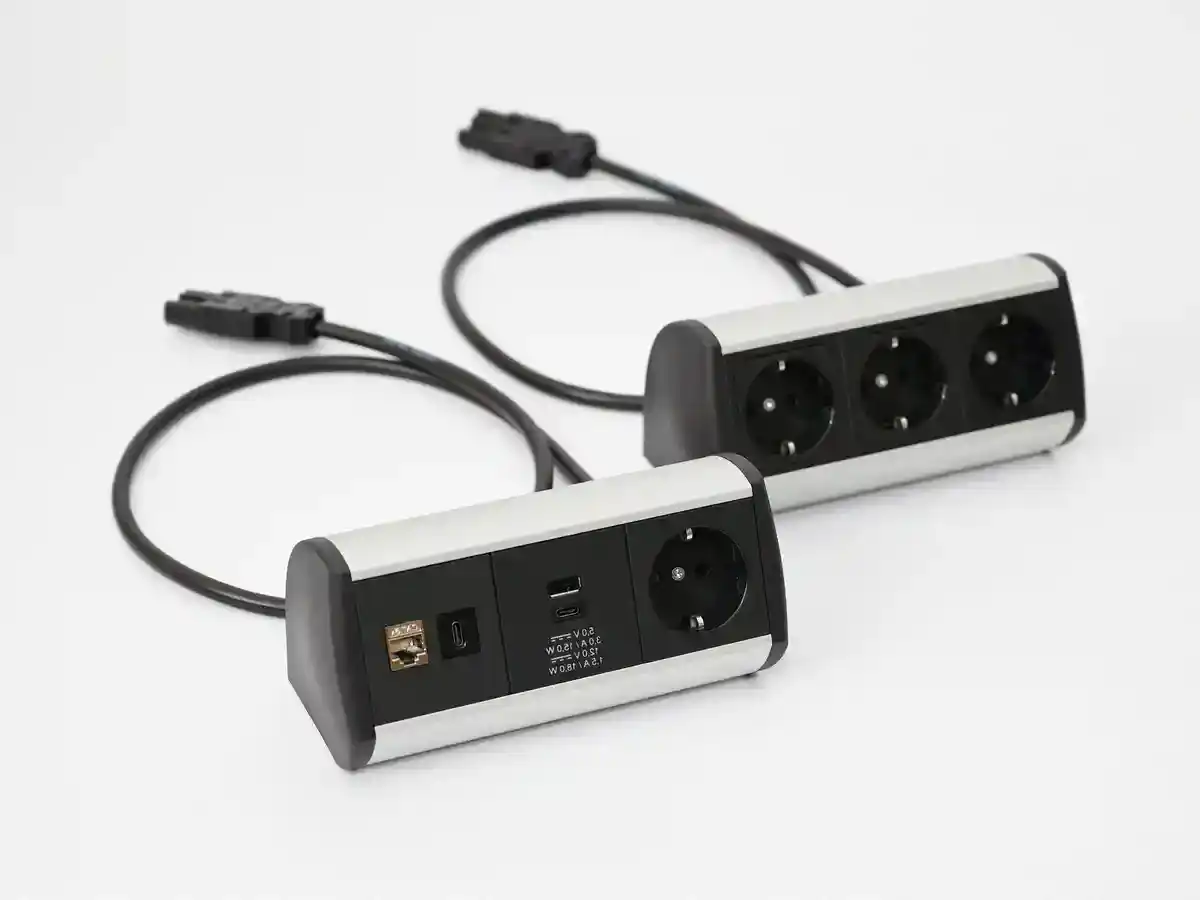 Steckdosenleiste mit USB - Steckdosenleiste mit USB