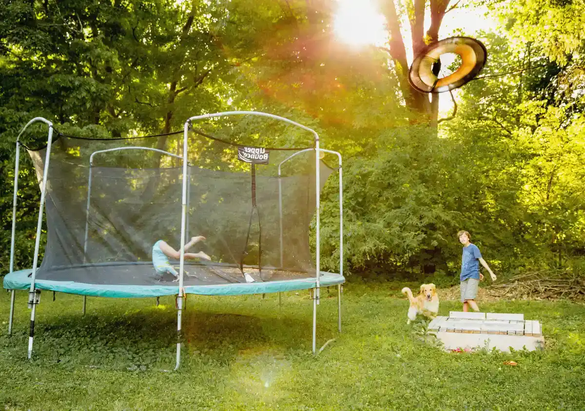 Trampolin 244 cm - Trampolin 244 cm 2