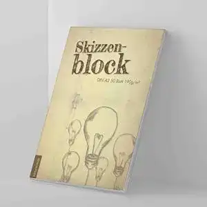 A2 papier kartenkuss de zeichenblock din a2 mit 50 blatt