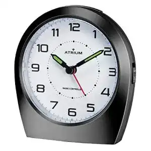 Absolut geraeuschloser wecker atrium funkwecker analog quarz