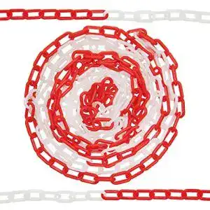Absperrkette kunststoff hafix absperrkette warnkette