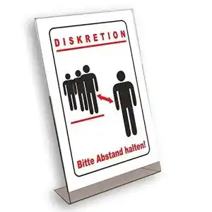 Abstand halten aufsteller aufkleberdealer de bitte abstand halten