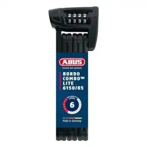 Abus faltschloss abus faltschloss bordo combo lite 6150 85