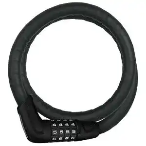Abus kabelschloss abus 86173 steel o flex schwarz 85 cm