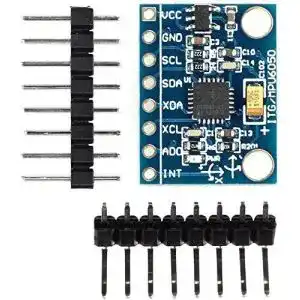 Accelerometer sensor paradisetronic com mpu 6050 modul