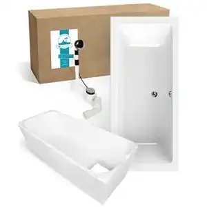 Acryl badewanne calmwaters premium komplettset 180x80 cm