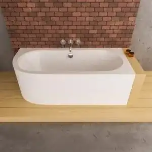 Acryl badewanne ecolam badewanne avita 150x75 cm