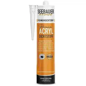 Acryl dichtstoff seebauer diy premium weiss 300 ml elastisch