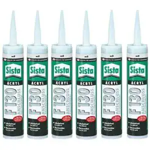 Acryl dichtstoff sista 6er pack henkel acryl fugendichter f130