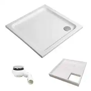 Acryl duschwanne hoesch komplett paket 90 x 90 x 25 cm