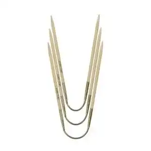 Addi stricknadel addi crasytrio bamboo 24cm x 3 0mm