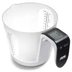 Ade waage ade digitale messbecher waage mit messbecher