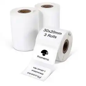 Adressaufkleber phomemo 3 rollen m110 etikett selbstklebend
