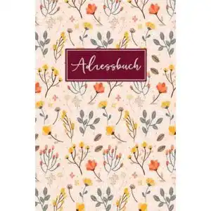 Adressbuch telefonbuch zum eintragen mit platz 400 namen