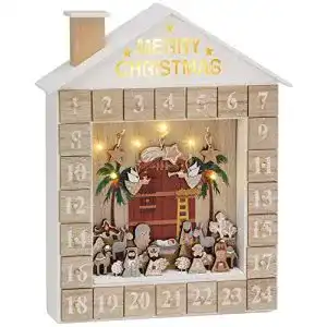 Adventskalender aus holz brubaker zum befuellen