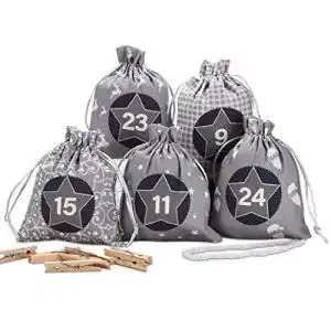 Adventskalender saeckchen kohmui adventskalender zum befuellen