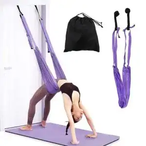 Aerial yoga tuch natudeco aerial yoga haengematte training