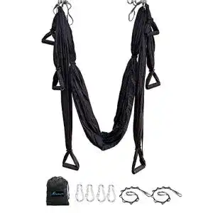Aerial yoga tuch zealtop aerial yoga schaukel set